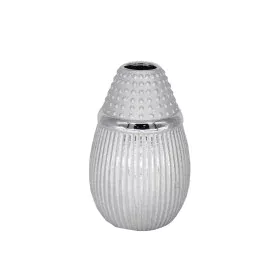 Vase Romimex Silver Ceramic 14 x 21 x 14 cm by Romimex, Vases - Ref: D1616977, Price: 14,60 €, Discount: %