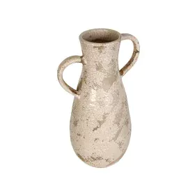 Vaso Romimex Branco Cerâmica 25 x 51 x 16 cm Com pegas de Romimex, Jarrões - Ref: D1616991, Preço: 63,40 €, Desconto: %