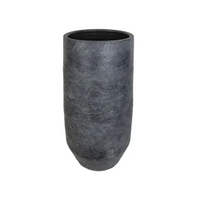 Florero Romimex Gris Cerámica 24 x 52 x 24 cm de Romimex, Jarrones - Ref: D1617004, Precio: 31,62 €, Descuento: %