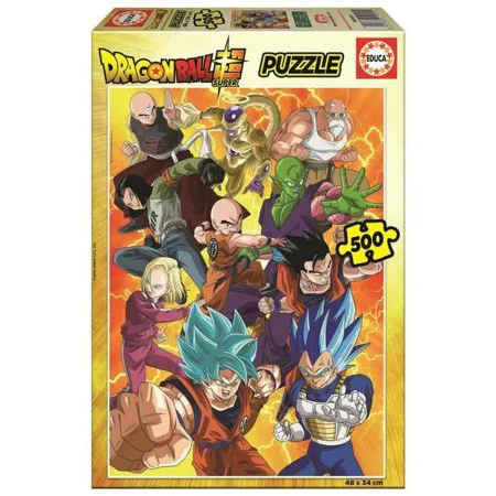 Puzzle Educa Dragon Ball Super (500 pcs) de Educa, Puzzles - Ref: S7172497, Preço: 27,42 €, Desconto: %