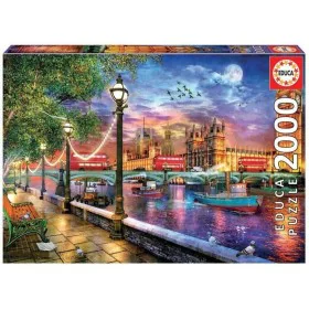 Puzzle Educa London at sunset 19046 2000 Pièces de Educa, Puzzles classiques - Réf : S7172509, Prix : 39,07 €, Remise : %