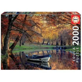 Puzzle Educa Boat on the Lake 2000 pcs de Educa, Puzzles classiques - Réf : S7172519, Prix : 39,07 €, Remise : %