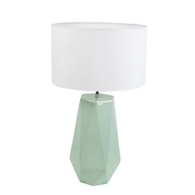 Lampe de bureau Romimex Turquoise Céramique Percale 35 x 67 x 35 cm de Romimex, Lampes de chevet - Réf : D1617027, Prix : 131...