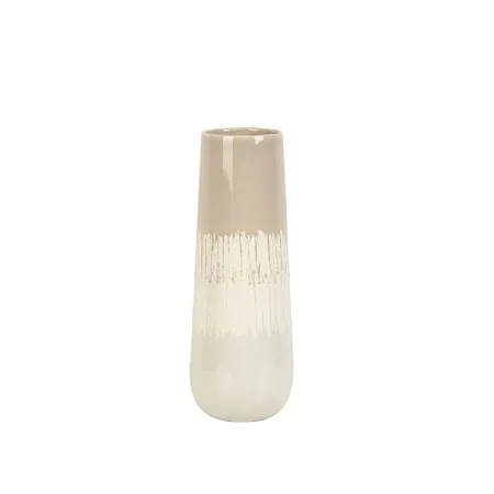 Vaso Romimex Beige Grigio Ceramica 14 x 34 x 14 cm di Romimex, Vasi - Rif: D1617029, Prezzo: 39,78 €, Sconto: %