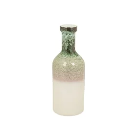 Vase Romimex White Green Ceramic 13 x 37 x 13 cm by Romimex, Vases - Ref: D1617034, Price: 43,56 €, Discount: %