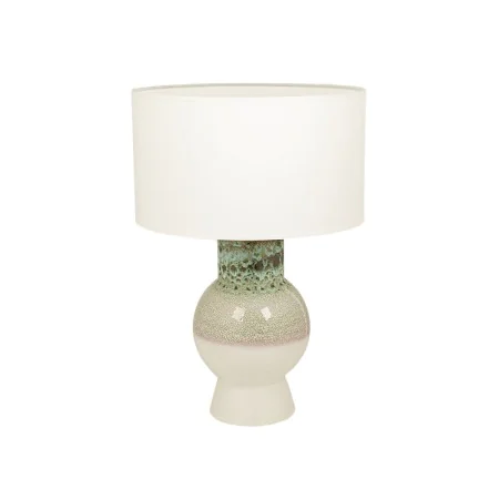 Desk lamp Romimex White Green Ceramic 33 x 49 x 33 cm by Romimex, Bedside and Table Lamps - Ref: D1617035, Price: 107,23 €, D...