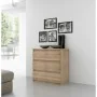 Chest of drawers Chelsea 111,9 x 100,7 x 77 cm Brown by BigBuy Home, Chest of Drawers - Ref: S7173473, Price: 126,35 €, Disco...