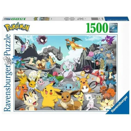 Puzzle Pokémon Classics Ravensburger 1500 Pièces de Pokémon, Puzzles classiques - Réf : S7173945, Prix : 38,32 €, Remise : %