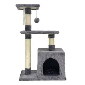 Arranhador para Gatos POPPY 50 x 30 x 80 cm Cinzento de BigBuy Home, Árvores de gatos - Ref: S7174799, Preço: 46,44 €, Descon...