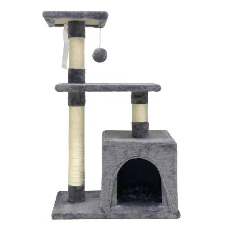 Arranhador para Gatos POPPY 50 x 30 x 80 cm Cinzento de BigBuy Home, Árvores de gatos - Ref: S7174799, Preço: 45,69 €, Descon...