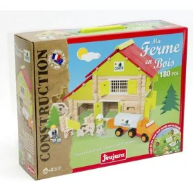 Playset Jeujura My Wooden Farm 180 Pieces by Jeujura, Toy figures playsets - Ref: S7175006, Price: 66,56 €, Discount: %