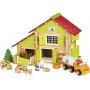 Playset Jeujura My Wooden Farm 180 Peças de Jeujura, Playsets de figuras de brincar - Ref: S7175006, Preço: 66,56 €, Desconto: %