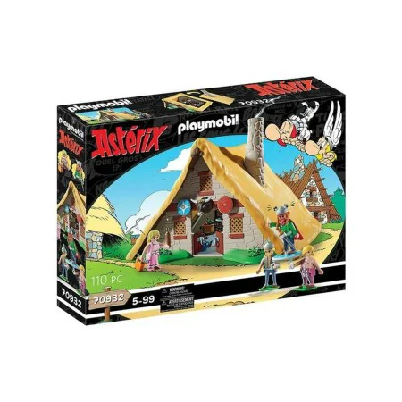 Playset Playmobil Astérix: The hut of Abraracourcix 70932   110 Pièces de Playmobil, Playsets de figurines de jouets - Réf : ...