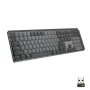 Clavier Logitech MX Mechanical USB Graphite Rétro-éclairé Sans fil AZERTY de Logitech, Claviers - Réf : S7175572, Prix : 214,...