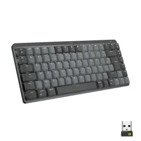 Keyboard Logitech MX Mini French Dark grey AZERTY AZERTY by Logitech, Keyboards - Ref: S7175573, Price: 166,67 €, Discount: %