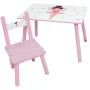 Conjunto de Mesa e Cadeiras para Crianças Fun House Dancer Ballerina Infantil de Fun House, Conjuntos de mesas e cadeiras - R...