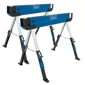 Set of trestles Scheppach MWB600 Steel 82 cm (2 Units) by Scheppach, Accessories for saws - Ref: S7175781, Price: 156,48 €, D...