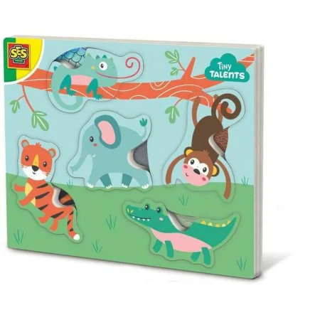 Puzzle SES Creative Animal Sensory de SES Creative, Puzzles classiques - Réf : S7176079, Prix : 34,26 €, Remise : %