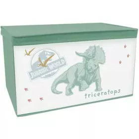 Caixa de Armazenagem Fun House Jurasic World Dinosaur Verde 55,5 x 34,5 x 34 cm de Fun House, Armazenamento - Ref: S7176191, ...