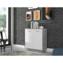 Storage furniture Wood Light grey White (88,9 x 34,2 x 88,1 cm) by BigBuy Home, Cupboards and shelving - Ref: S7176806, Price...