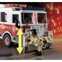 Jeu de Véhicules Playmobil Fire Truck with Ladder 70935   113 Pièces de Playmobil, Playsets de figurines de jouets - Réf : S7...