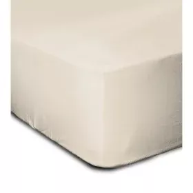 Fitted sheet Lovely Home Beige 140 x 190 cm by Lovely Home, Sheets and pillowcases - Ref: S7177024, Price: 23,69 €, Discount: %