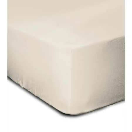 Fitted sheet Lovely Home Beige 180 x 200 cm by Lovely Home, Sheets and pillowcases - Ref: S7177025, Price: 27,81 €, Discount: %