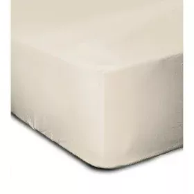 Fitted sheet Lovely Home Beige 90 x 190 cm by Lovely Home, Sheets and pillowcases - Ref: S7177026, Price: 22,82 €, Discount: %