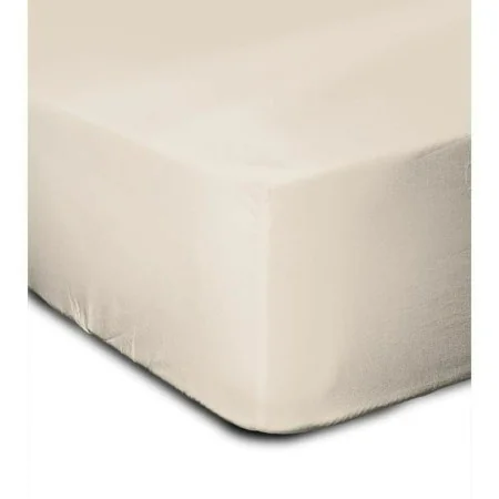 Fitted sheet Lovely Home Beige 90 x 190 cm by Lovely Home, Sheets and pillowcases - Ref: S7177026, Price: 23,23 €, Discount: %