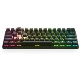 Keyboard SteelSeries Apex Pro Mini Black Wireless Backlighted LDC AZERTY by SteelSeries, Keyboards - Ref: S7177126, Price: 31...