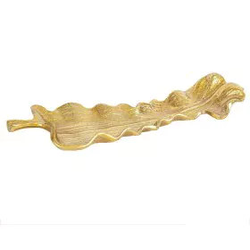 Valet Tray Romimex Golden Aluminium Leaf of a plant 67 x 8 x 22 cm by Romimex, Trays - Ref: D1617152, Price: 57,70 €, Discoun...