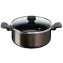 Caçarola Tefal B5544602 Preto Alumínio 4 Peças Ø 24 cm de Tefal, Caçarolas - Ref: S7177575, Preço: 57,09 €, Desconto: %