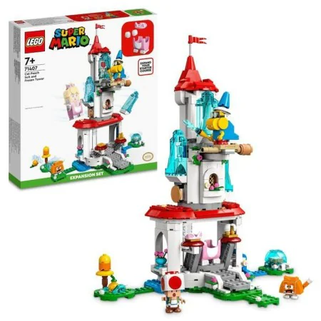 Konstruktionsspiel Lego 71407 Super Mario The Frozen Tower and Peach Cat Costume von Lego, Bau- & Konstruktionsspielzeug - Re...