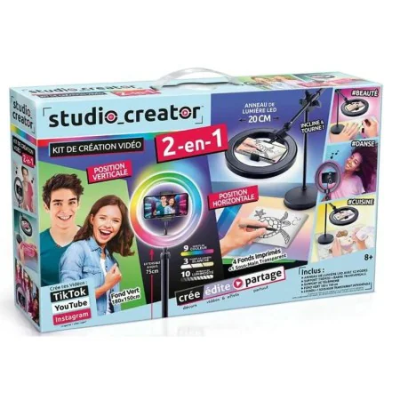 Drawing Set Canal Toys 2 in1 Video Studio (FR) by Canal Toys, Accessory Kits - Ref: S7178603, Price: 52,97 €, Discount: %