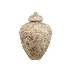 Floor vase Alexandra House Living Beige Ceramic 65 x 100 x 65 cm by Alexandra House Living, Vases - Ref: D1617216, Price: 475...