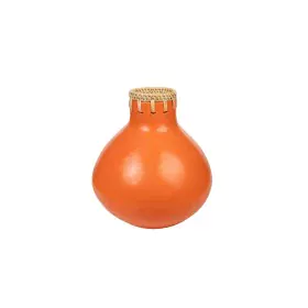 Vase Romimex Vert Naturel Céramique Rotin 20 x 25 x 20 cm de Romimex, Vases - Réf : D1617220, Prix : 50,02 €, Remise : %