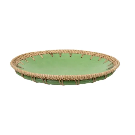 Centro de mesa Romimex Verde Natural Cerâmica Rotim 30 x 6 x 30 cm de Romimex, Adornos - Ref: D1617221, Preço: 50,02 €, Desco...