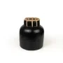 Florero Romimex Negro Natural Cerámica Ratán 8 x 20 x 18 cm de Romimex, Jarrones - Ref: D1617224, Precio: 52,61 €, Descuento: %