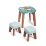 Mesa con 2 sillas Ecoiffier Plástico Multicolor (13 Piezas) de Ecoiffier, Muebles para niños pequeños - Ref: S7179684, Precio...