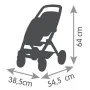 Poussette pour poupées Smoby Maxi-Cosi Twin 64 cm de Smoby, Poussettes et landaus - Réf : S7179708, Prix : 72,55 €, Remise : %