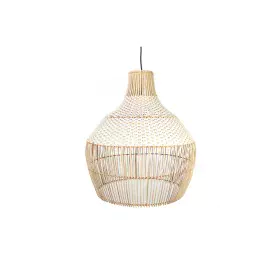 Candeeiro de teto Romimex Branco Natural E27 220-240 V de Romimex, Iluminação suspensa - Ref: D1617242, Preço: 165,84 €, Desc...