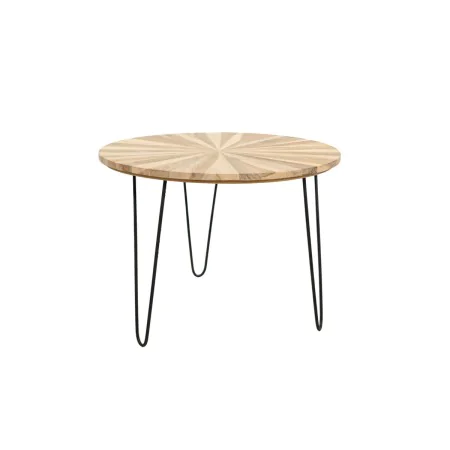 Mesa de apoio Romimex Natural Teca 60 x 45 x 60 cm de Romimex, Jogos de móveis - Ref: D1617265, Preço: 106,98 €, Desconto: %