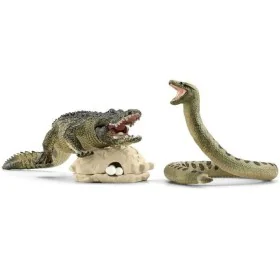 Set di giocattoli Schleich Danger in the swamp Plastica di Schleich, Raccolte - Rif: S7180280, Prezzo: 35,15 €, Sconto: %