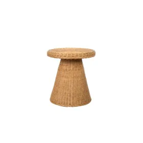 Mesa de apoio Romimex Natural Rotim 50 x 55 x 50 cm de Romimex, Jogos de móveis - Ref: D1617301, Preço: 185,71 €, Desconto: %