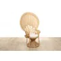 Fauteuil Romimex Naturel 70 x 170 x 60 cm de Romimex, Chaises - Réf : D1617307, Prix : 542,90 €, Remise : %