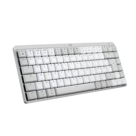 Clavier sans fil Logitech MX Mini Mechanical for Mac Blanc Blanc/Gris Français AZERTY de Logitech, Claviers - Réf : S7181230,...