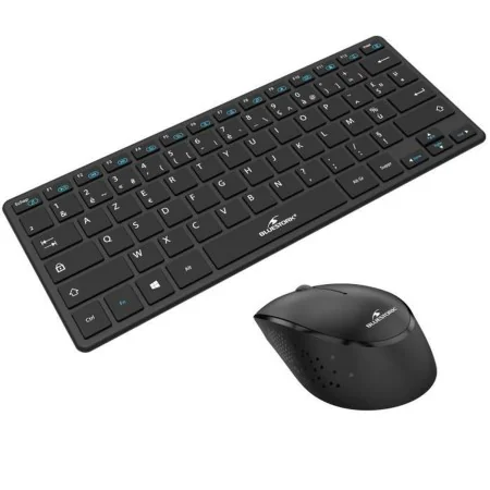 clavier et souris Bluestork Sans fil Ultra compact Noir de Bluestork, Ensembles Clavier et Souris - Réf : S7181235, Prix : 50...