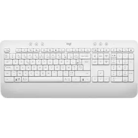 Keyboard Logitech Signature K650 AZERTY French White by Logitech, Keyboards - Ref: S7181237, Price: 77,36 €, Discount: %