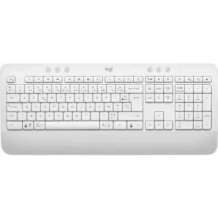 Keyboard Logitech Signature K650 AZERTY French White by Logitech, Keyboards - Ref: S7181237, Price: 77,36 €, Discount: %