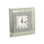 Table clock Romimex Silver Glass 20 x 5 x 20 cm by Romimex, Desk & Shelf Clocks - Ref: D1617335, Price: 25,86 €, Discount: %